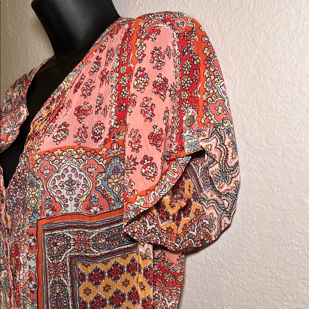 Westport Multicolor Paisley Button-Down Shirt - Picture 4 of 6
